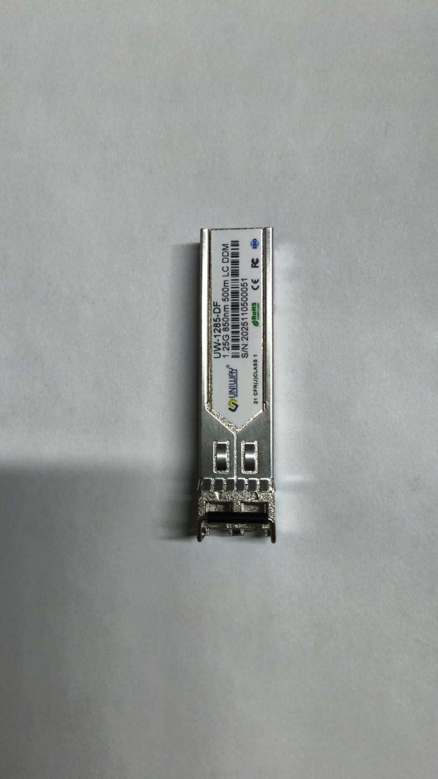 Uniway SFP Optical Transceiver Module (850nm, LC Duplex, 550m)